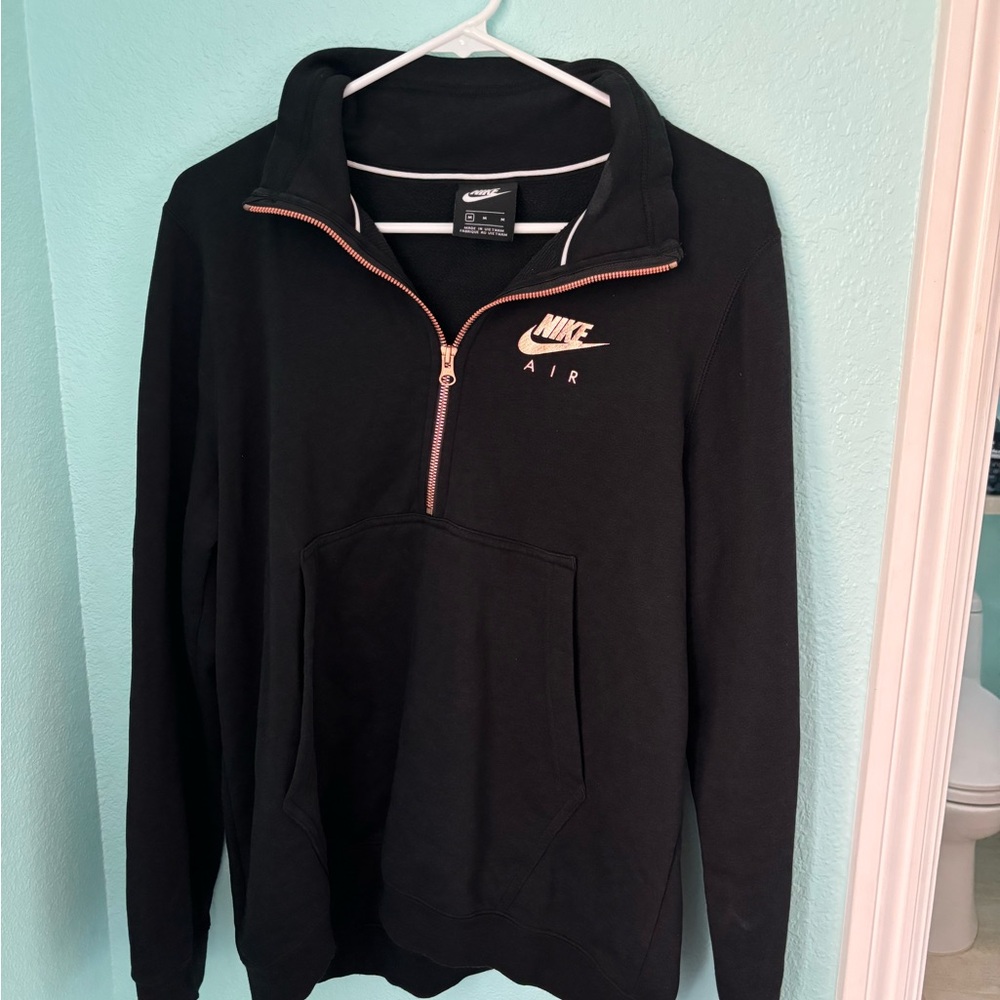 Gold zipper Nike air 1/4 zip